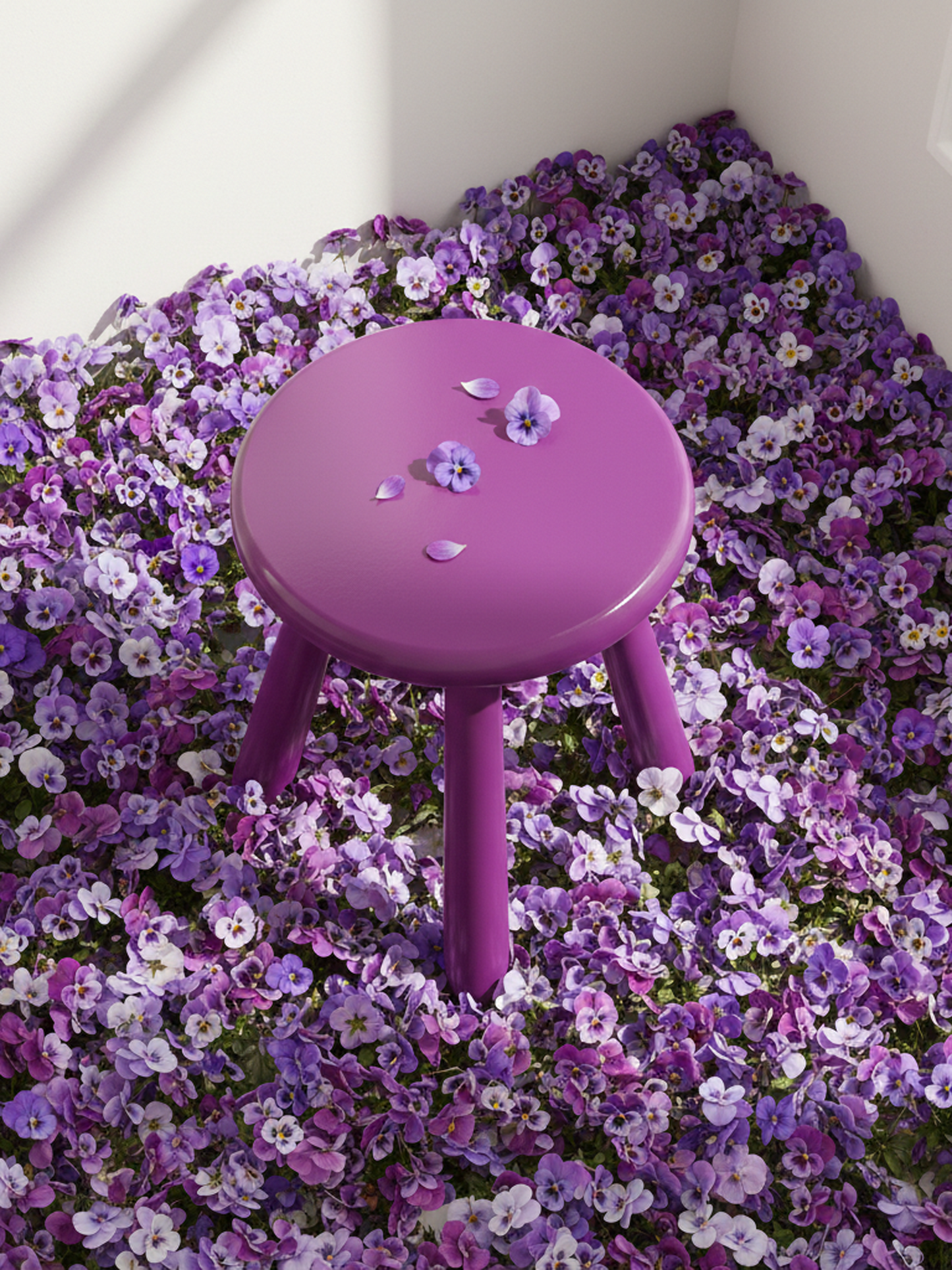 VIOLET STOOL